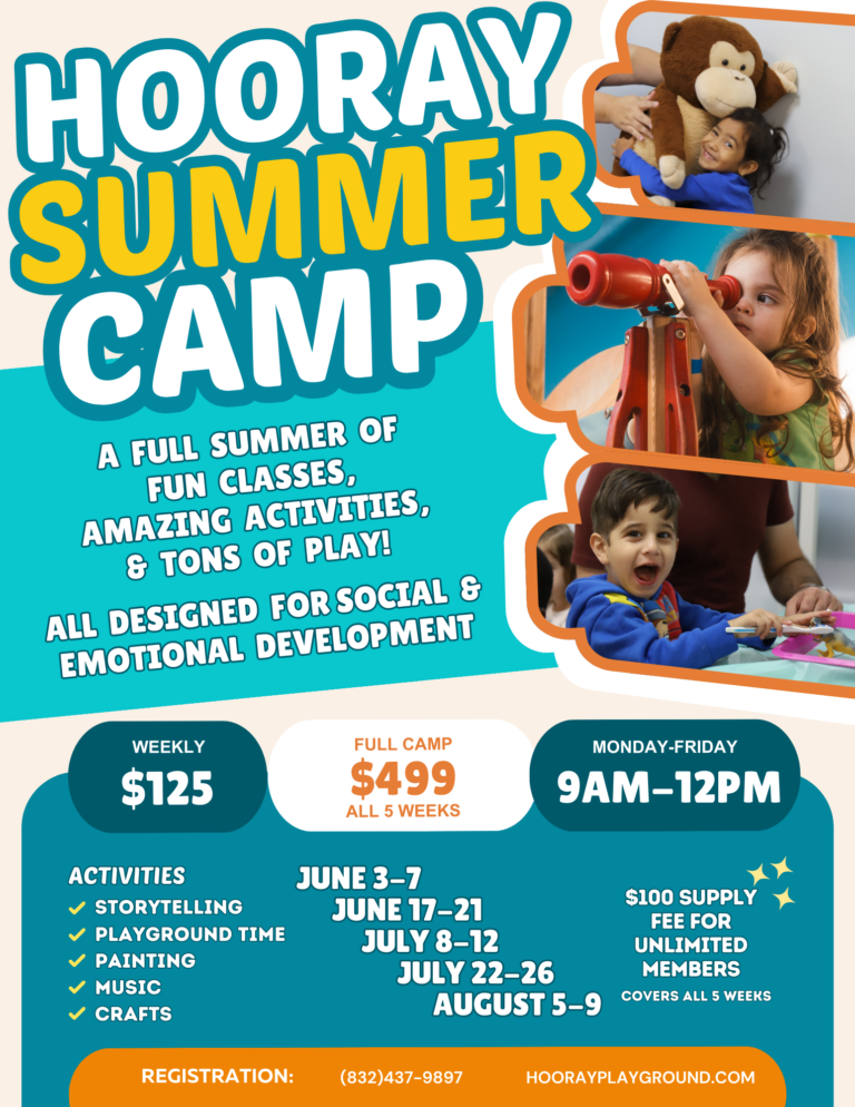 Fun Kids Camps at Hooray Playground | Kid Camps Katy, TX